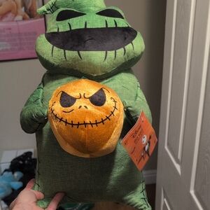 Disney Oogie Boogie Plush with Jack-O'-Lantern Door Greeter